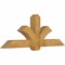 Ekena Millwork Redmond Rough Sawn Timber Gable Bracket, Western Red Cedar, 72"W x 27"H x 6"D x 6"F, 9/12 Pitch GBW072X27X0606RED00RWR - alternate 4